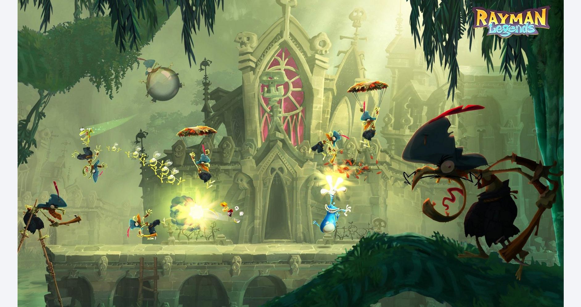 Rayman Legends art en action