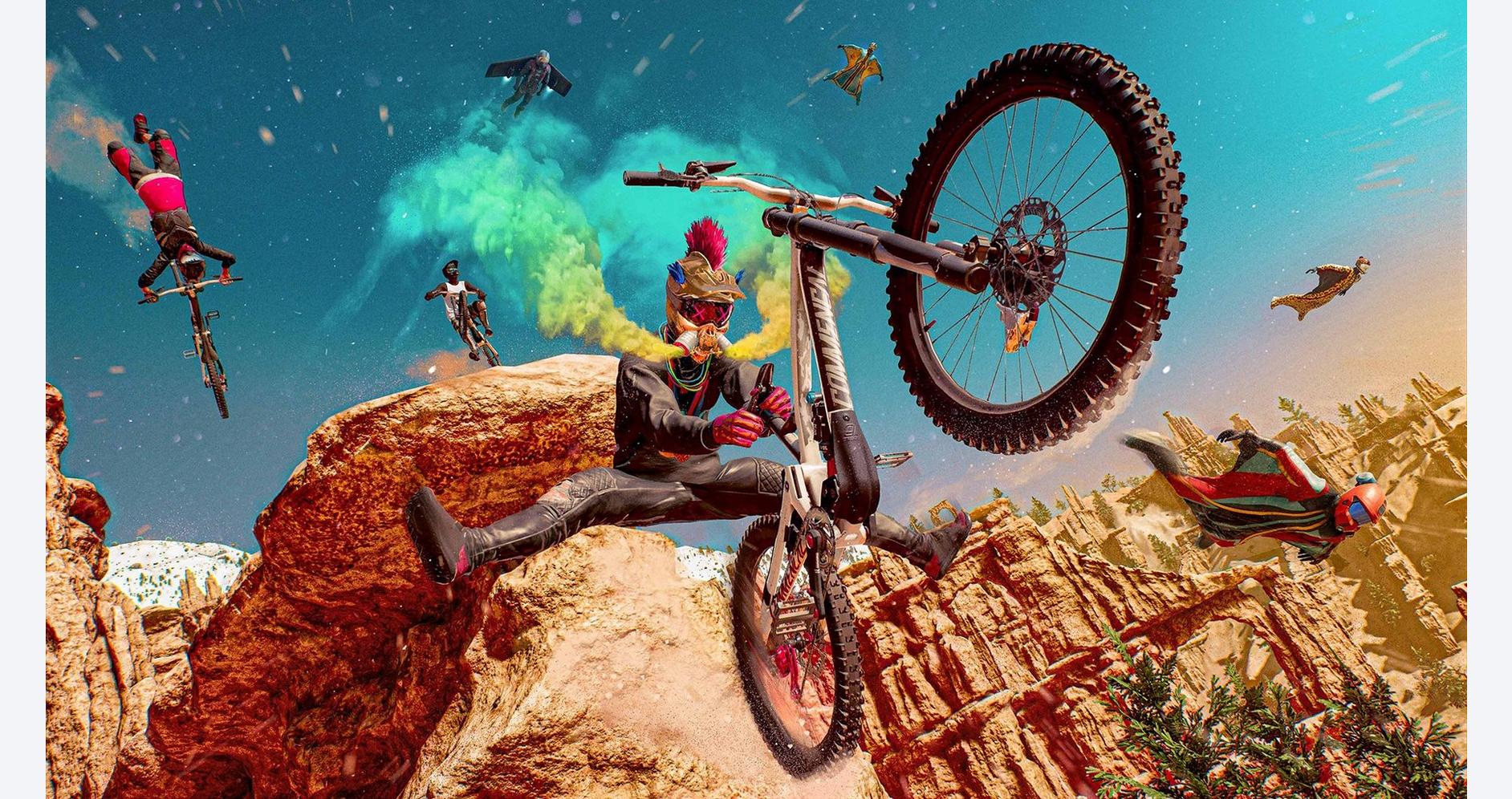 Image de course extrême dans Riders Republic