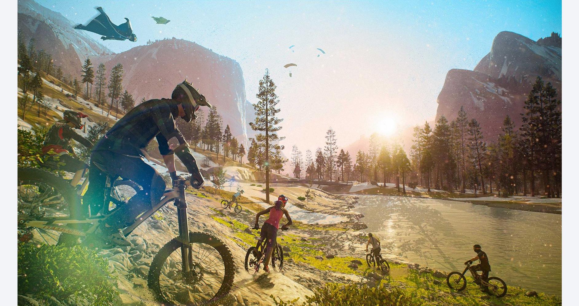 Image d'aventure en plein air dans Riders Republic