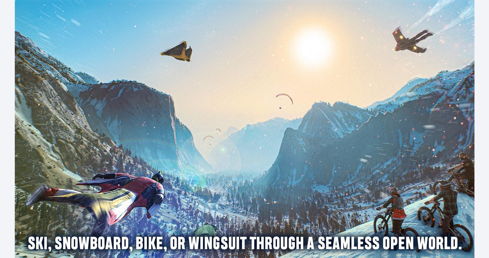 Aventure sans limites dans Riders Republic