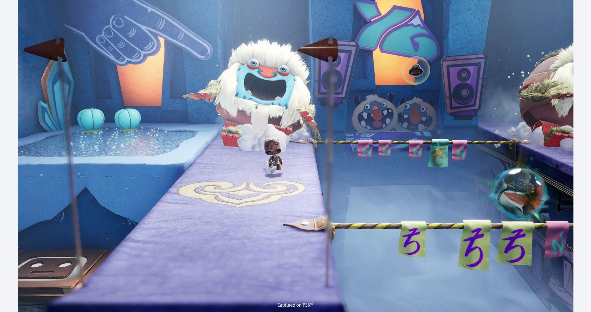 Sackboy dans une aventure épique en tissu