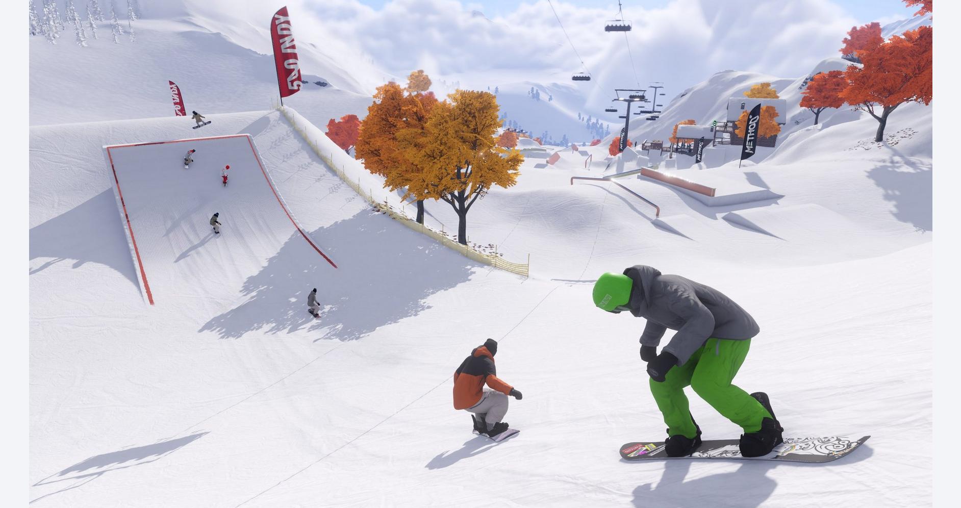 Pistes Enneigées Illimitées