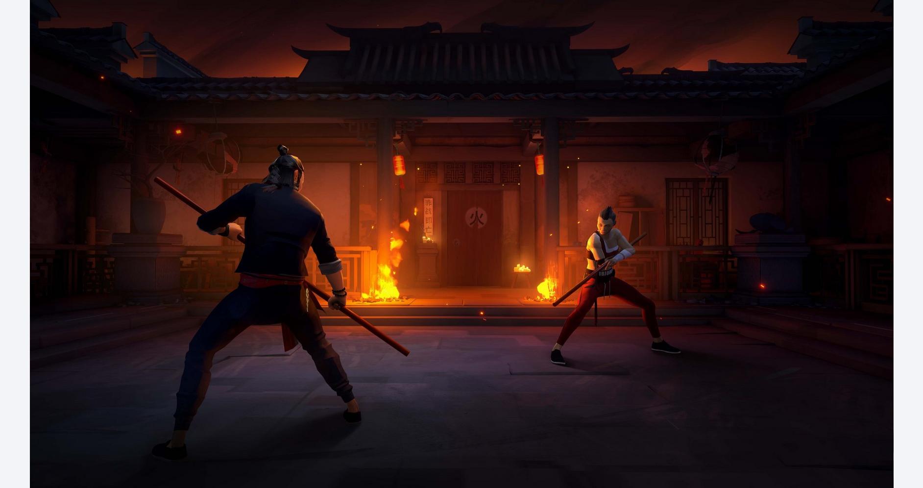 Environnement urbain captivant du jeu Sifu