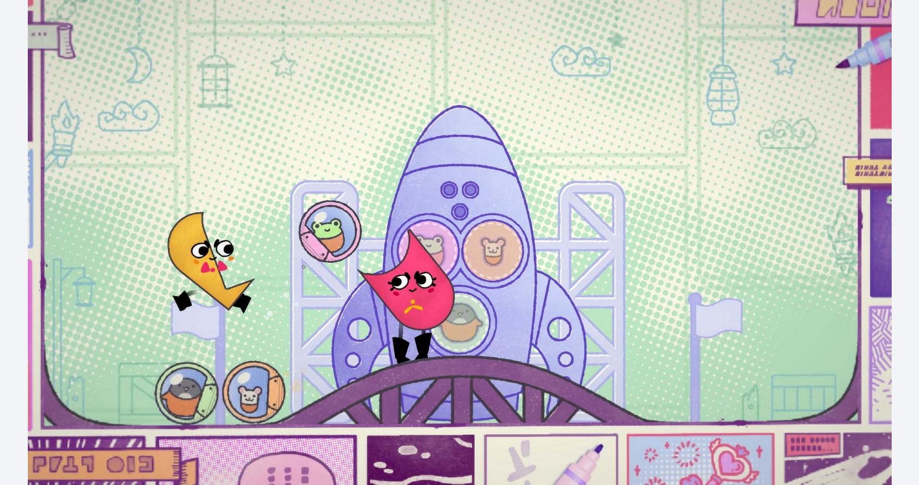 Aventures Découpées et Colorées