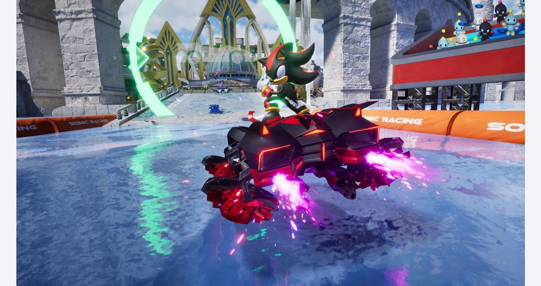 Défis cosmiques avec Sonic