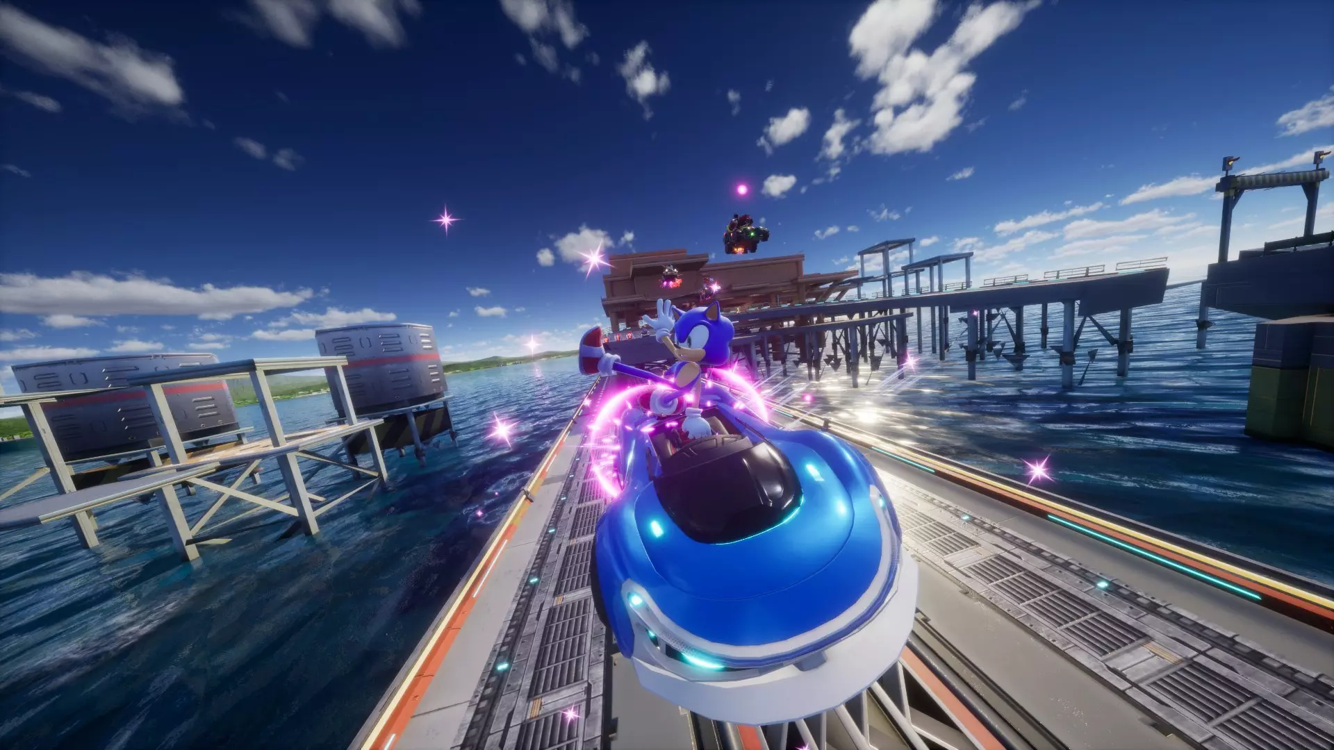 Friend Match de Sonic Racing: CrossWorlds