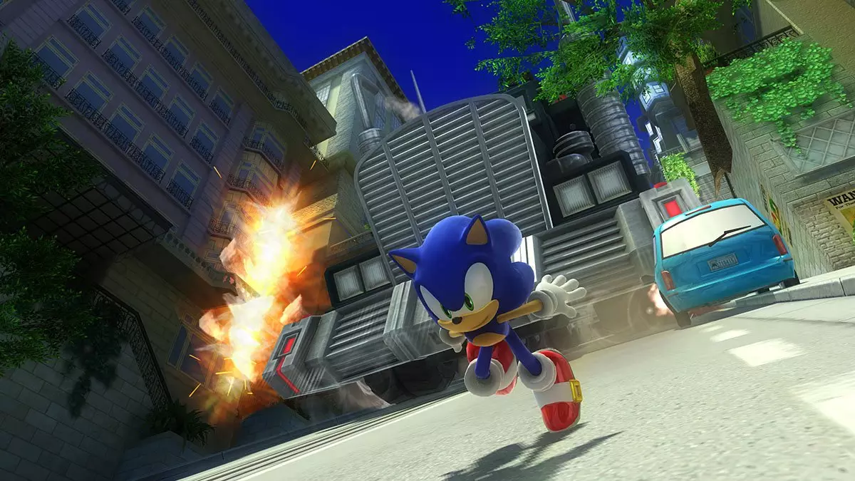 Sonic de Sonic x Shadow Generations