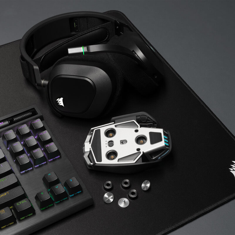 Souris Corsair M65 avec options de personnalisation