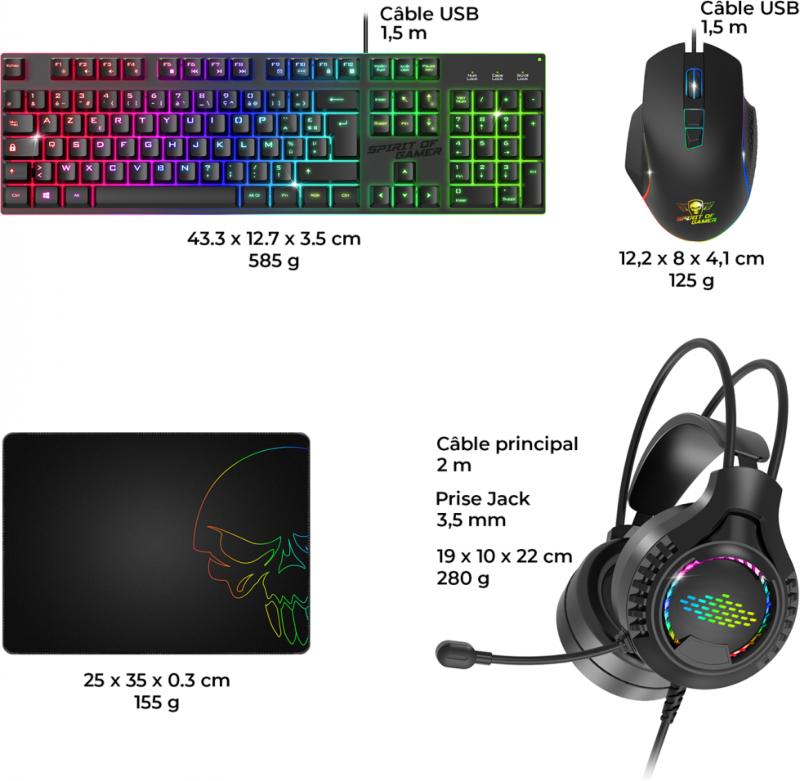 Pack Spirit of Gamer Ultimate 100