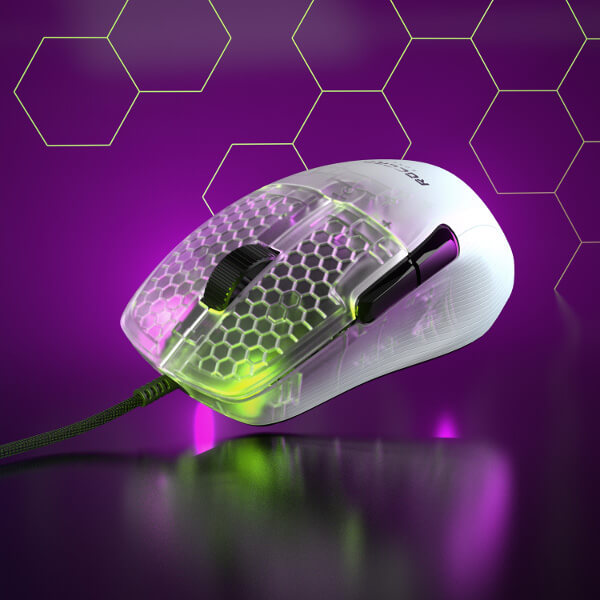 Souris Roccat Kone Pro avec éclairage AIMO