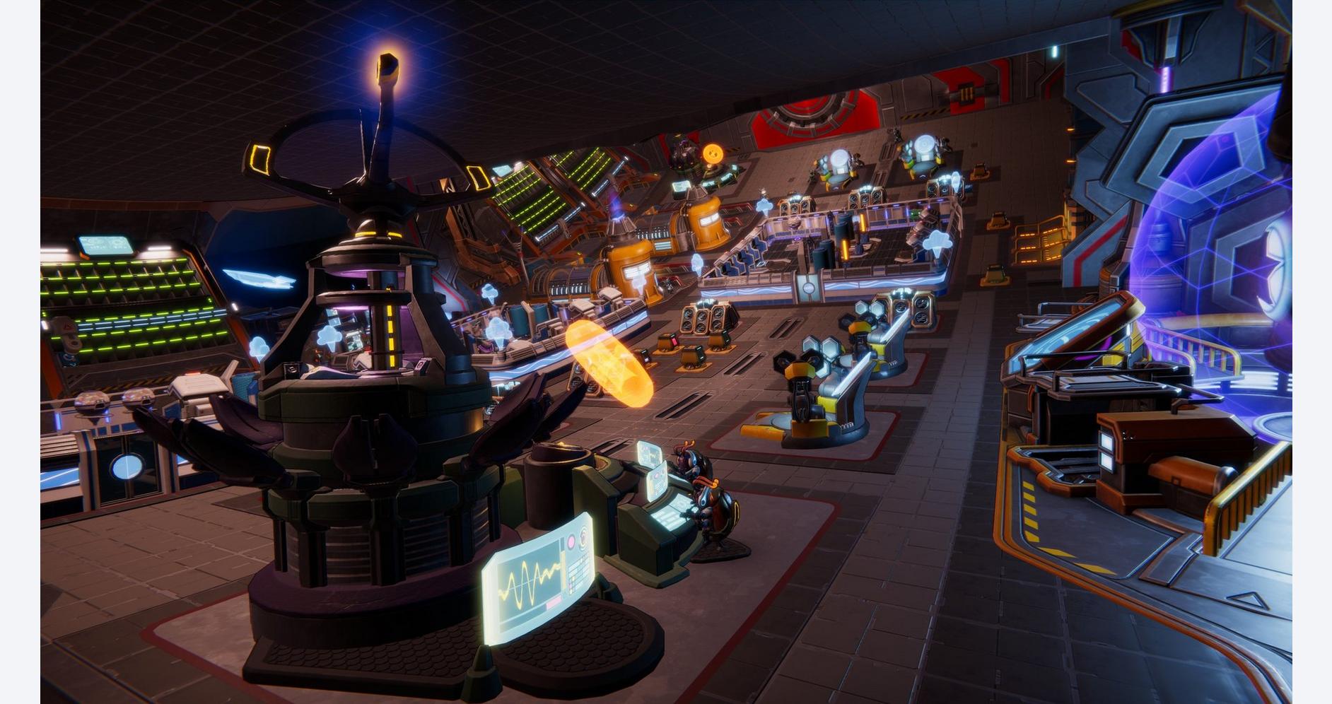 Station spatiale dynamique à transformer en hub intergalactique