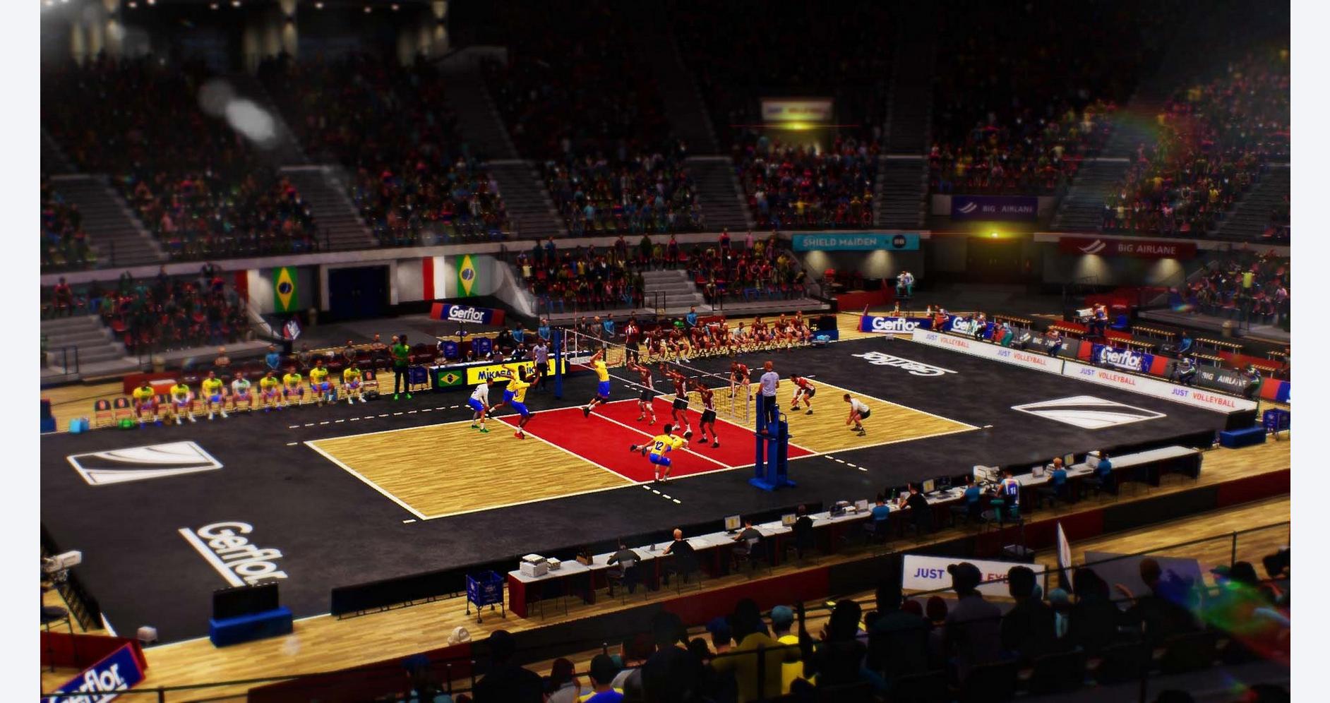 Arène des champions virtuels dans Spike Volleyball