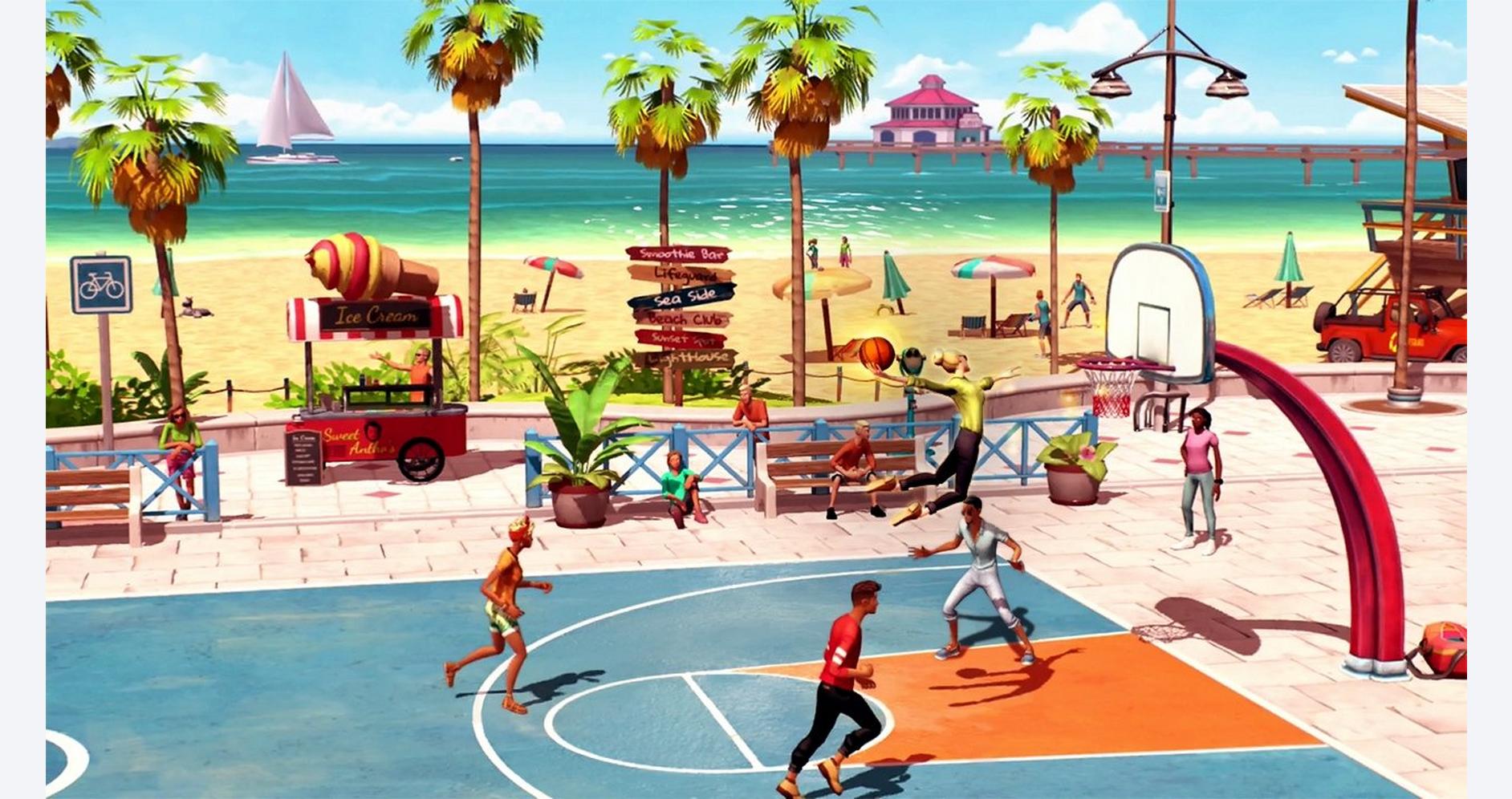 Ambiance estivale pour des sports variés