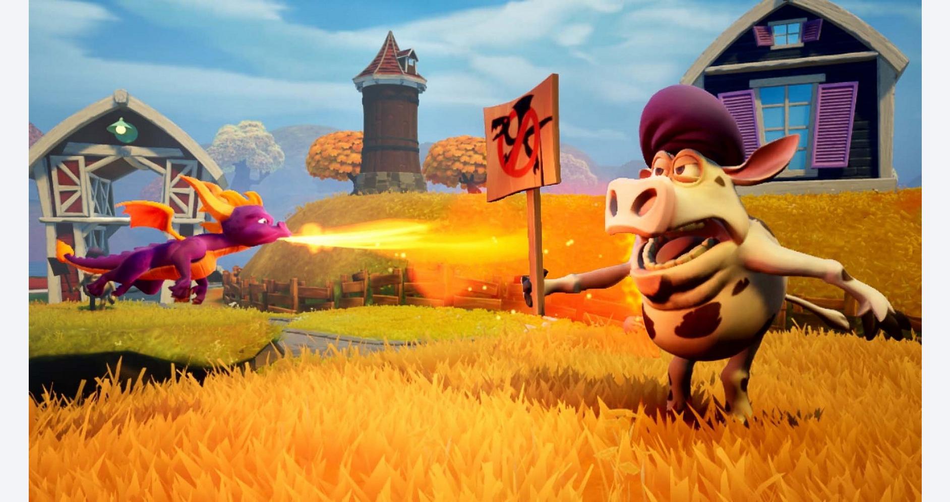 Spyro dans des quêtes palpitantes