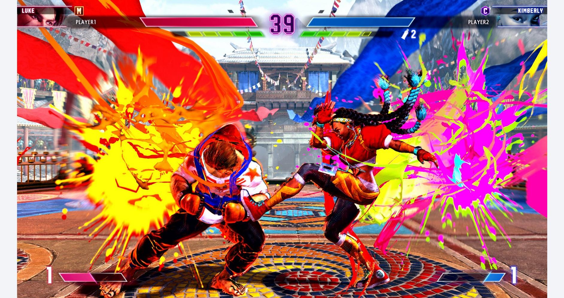 Explosion de Couleurs et Combat