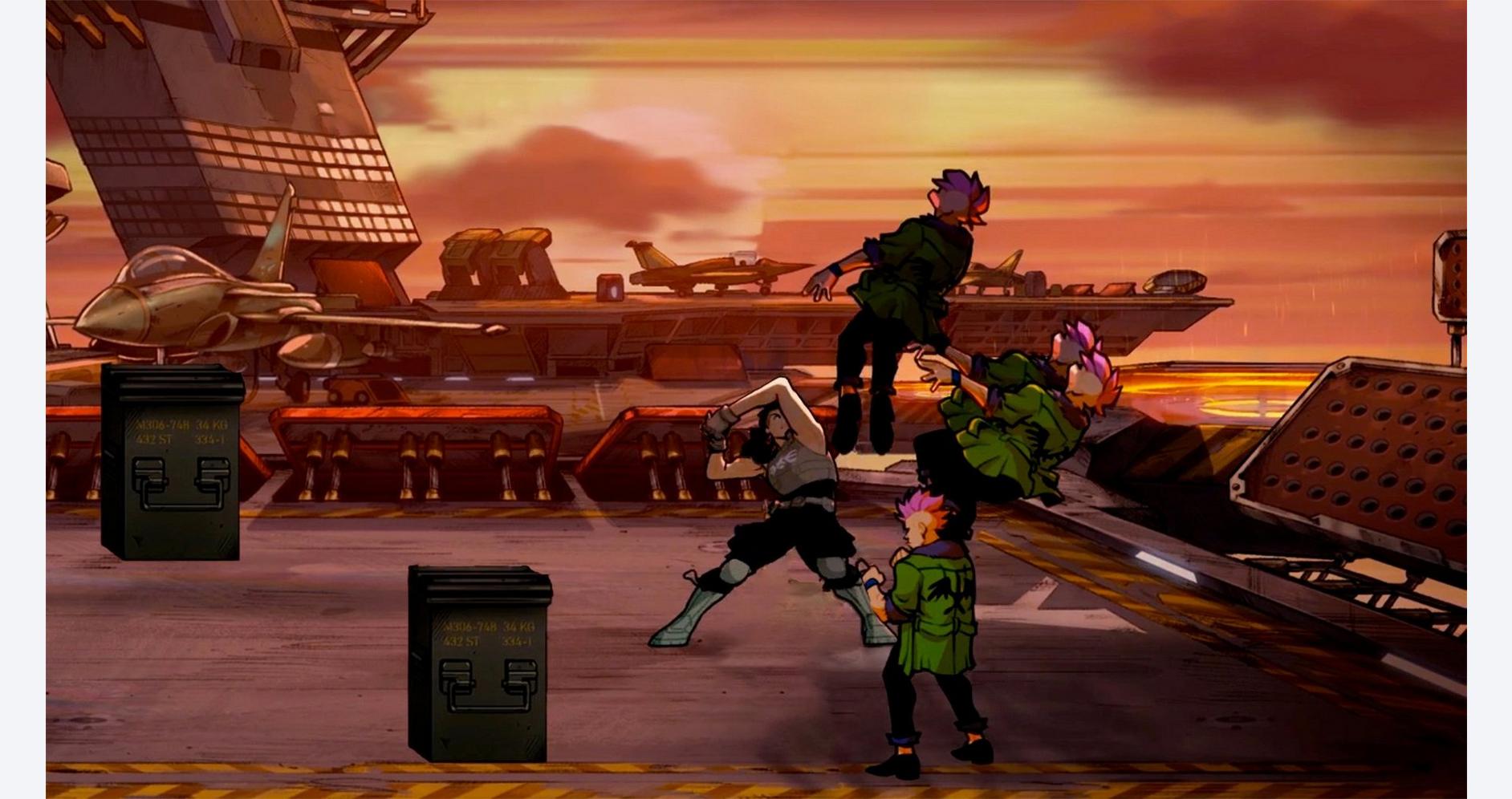 Image des légendes de combat urbain dans Streets of Rage 4