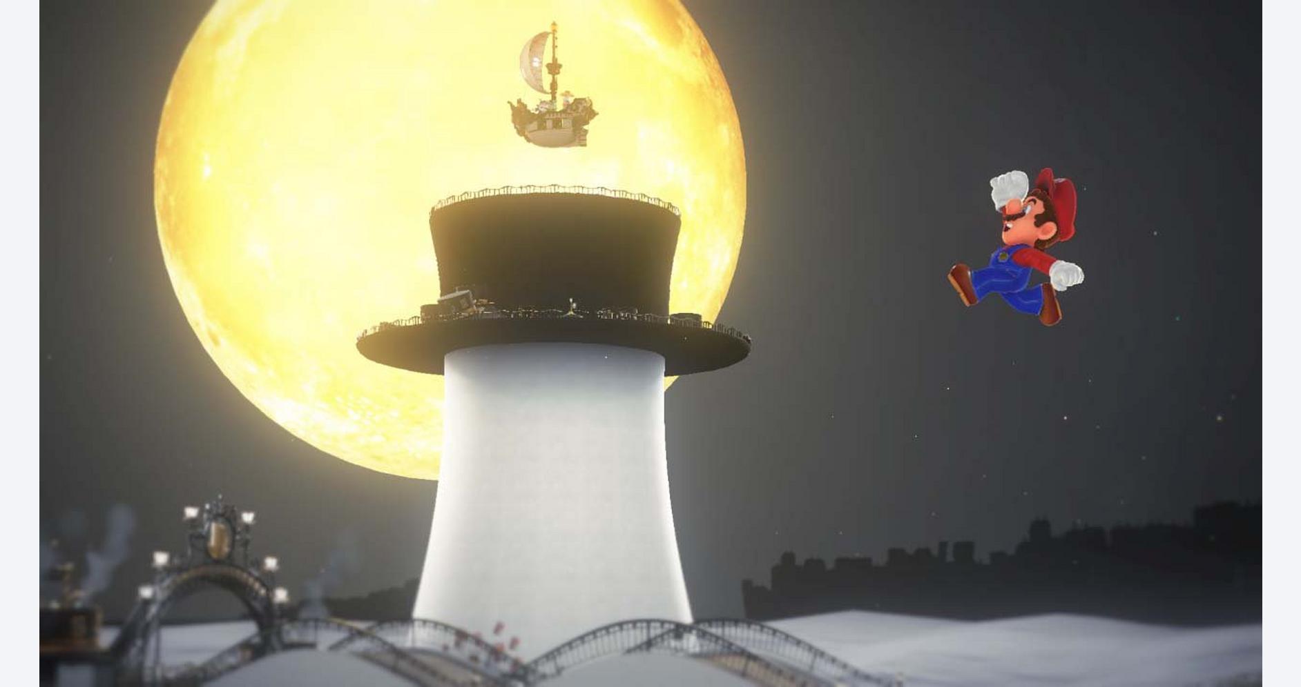Mario et Cappy explorant des mondes fascinants