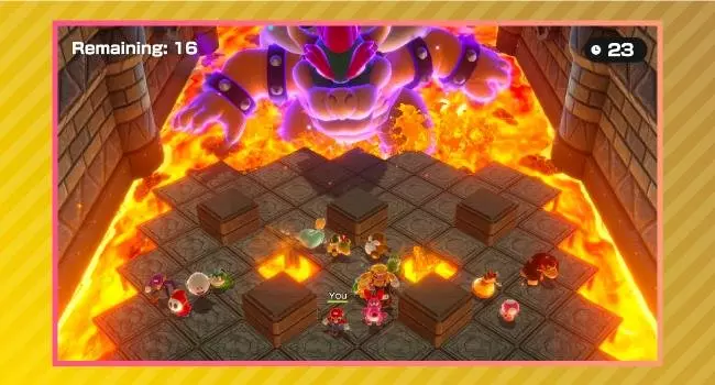 Mode en ligne Koopathlon et Bowser Kaboom Squad