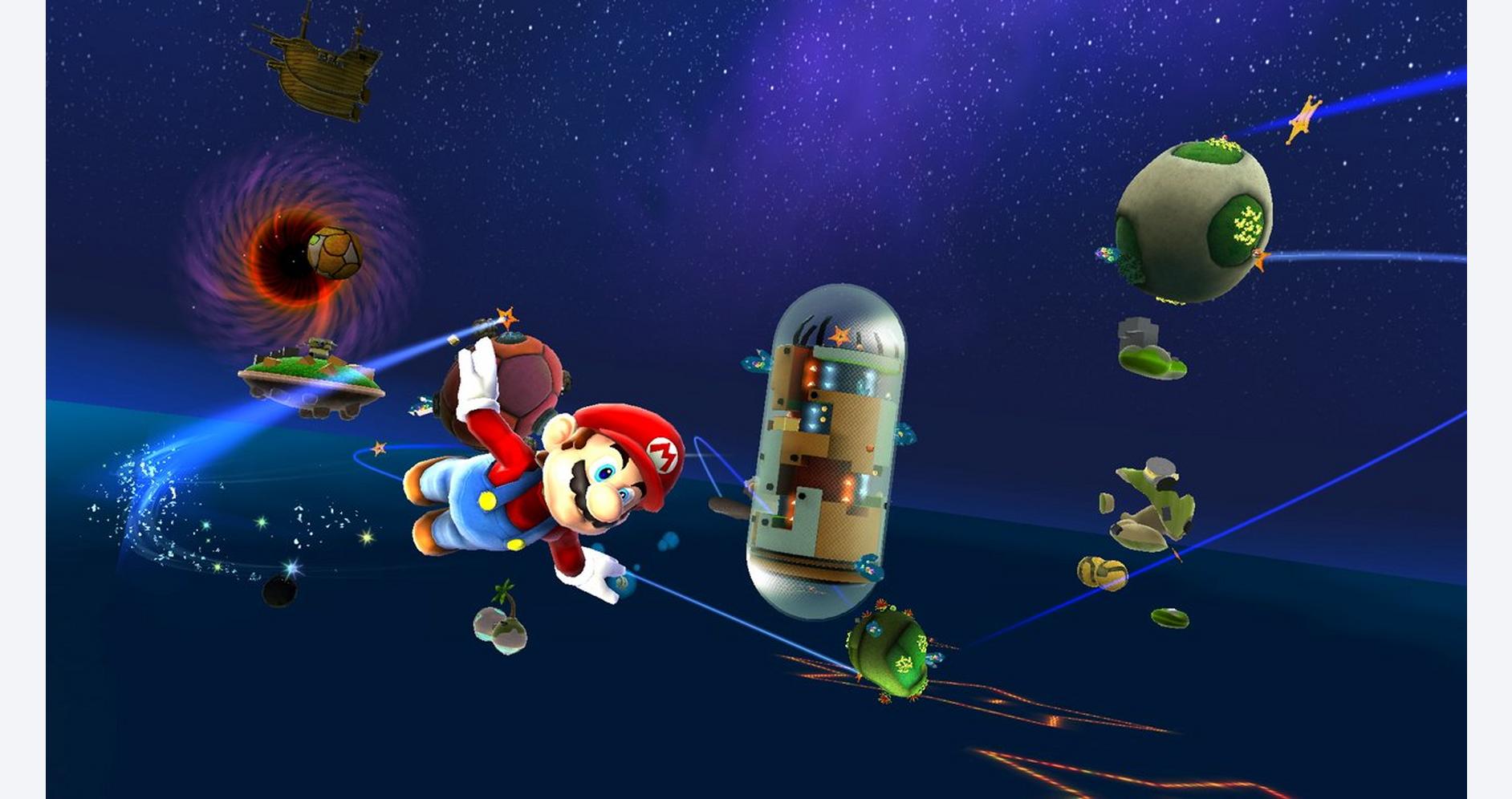 Cosmos en effervescence avec Mario