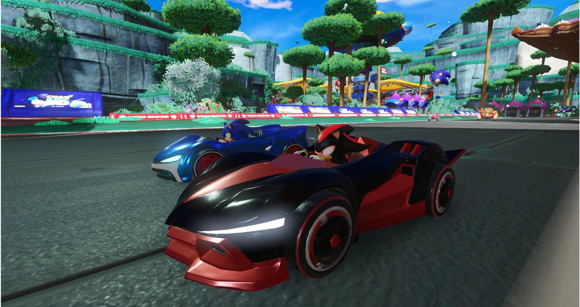 Course en équipe dans Team Sonic Racing