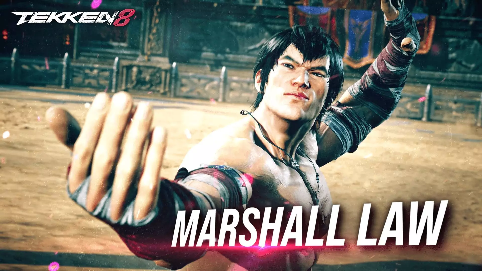 Marshall Law en action dans TEKKEN 8