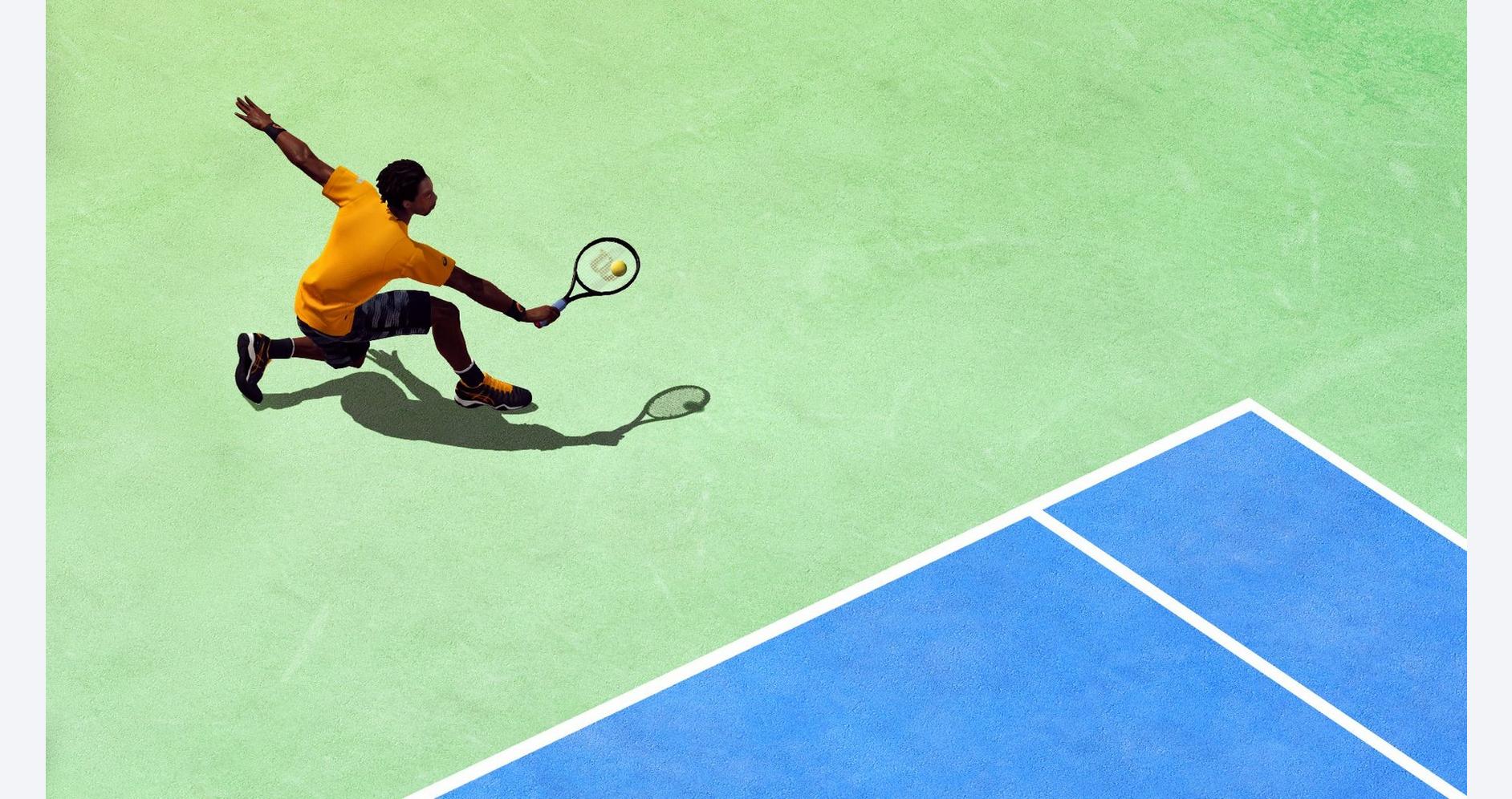 Rivalisez avec les titans du tennis