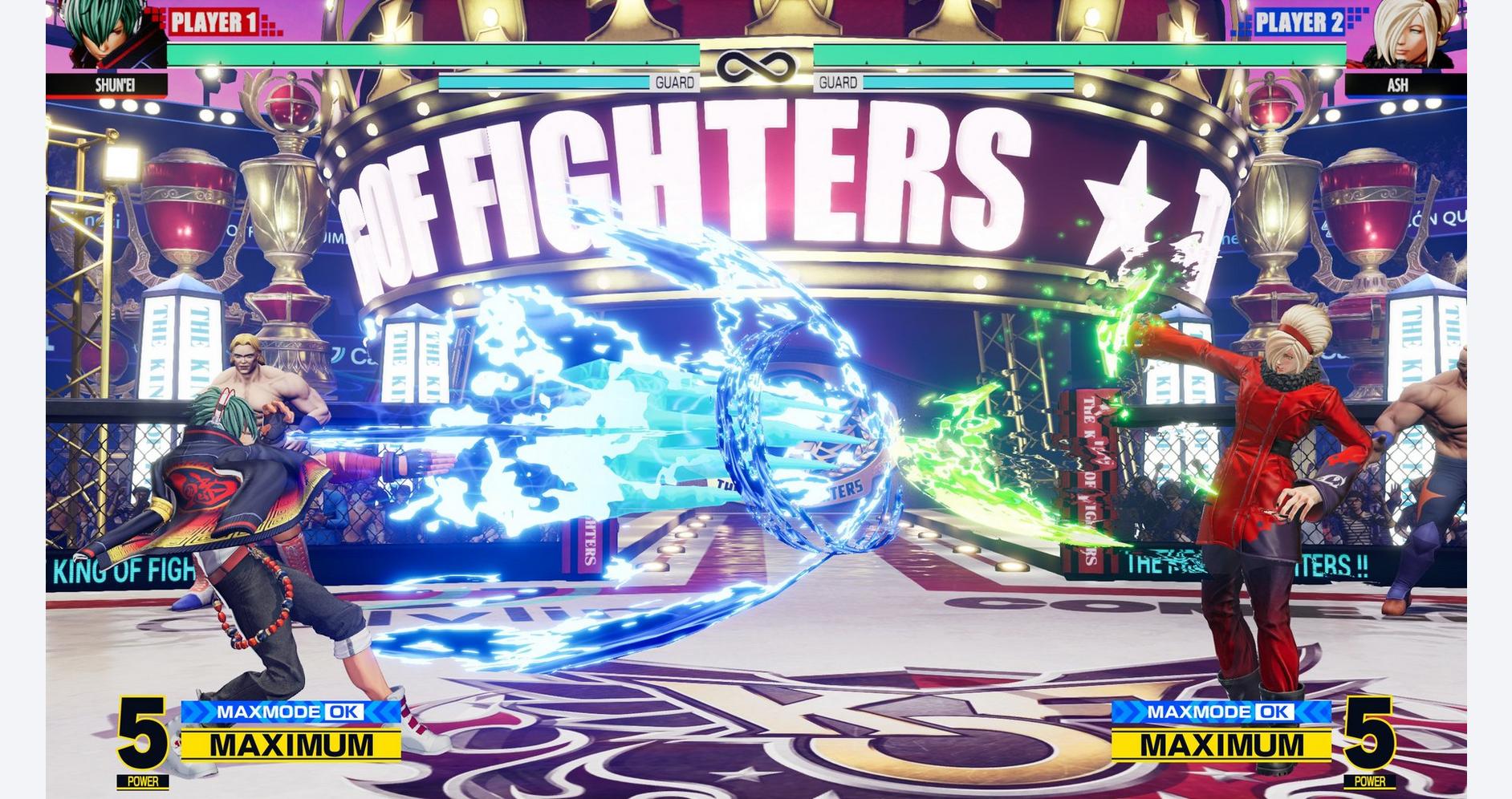 Fusion explosive dans KOF XV