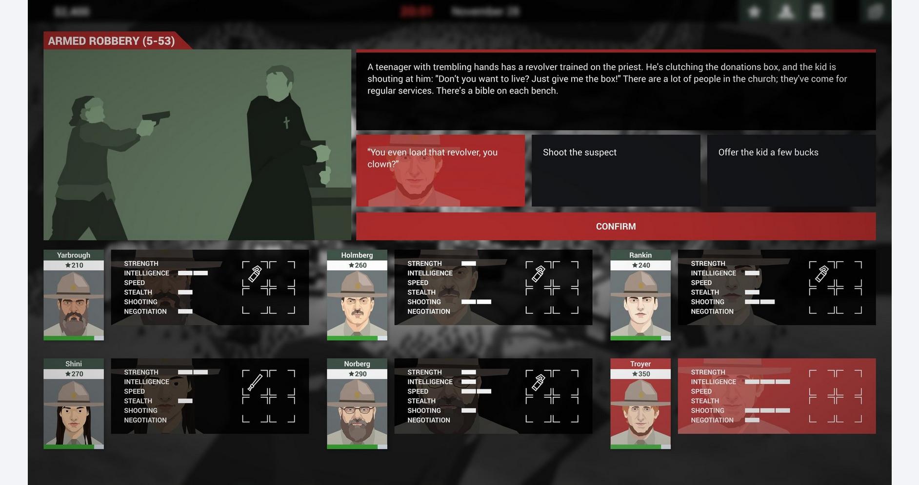 Stratégies en terre hostile à Sharpwood