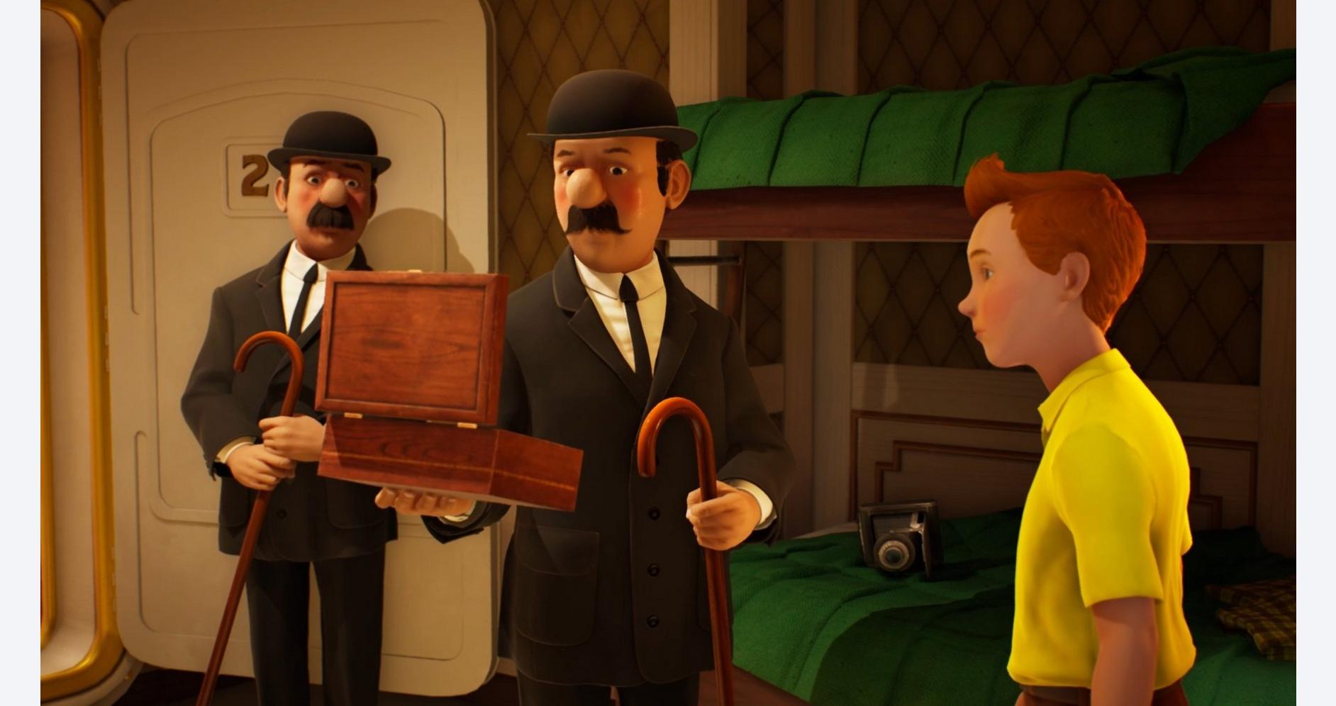 Enigmes et défis en Égypte avec Tintin