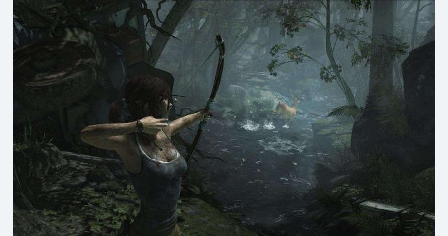 Lara Croft dans la jungle