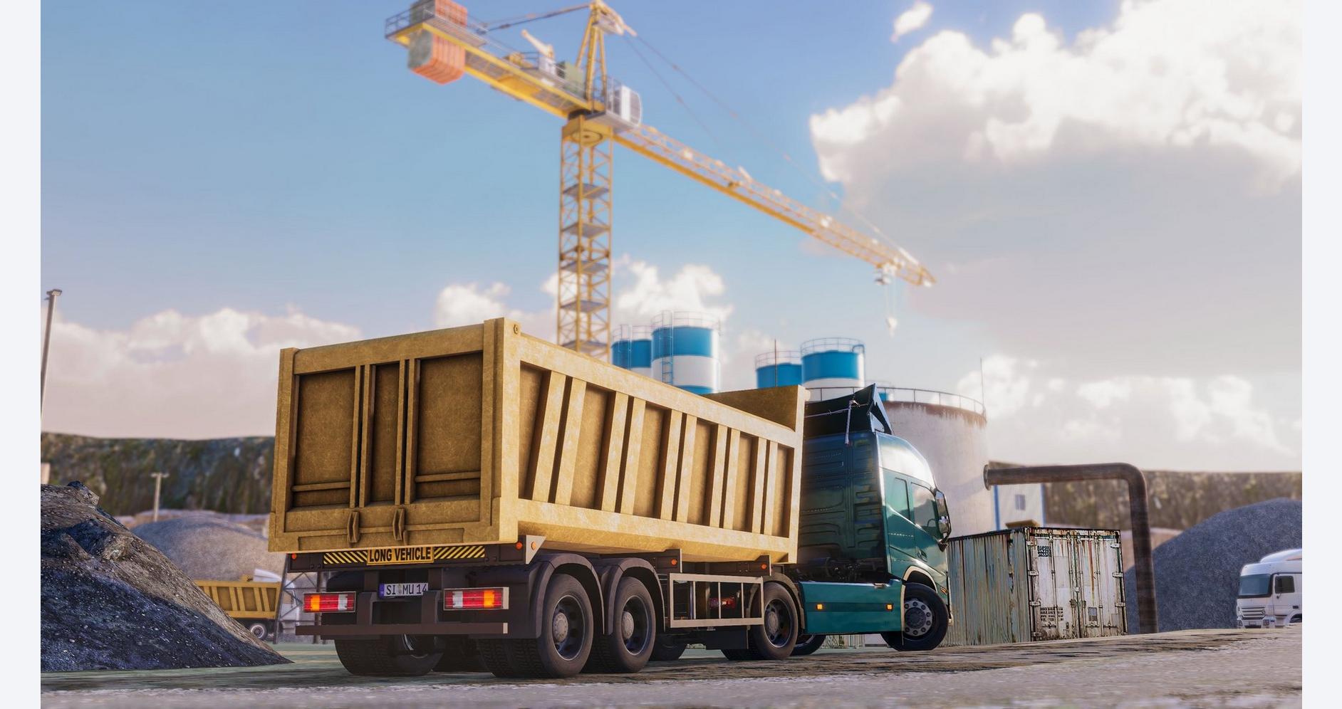 Camion en convoi dans le jeu