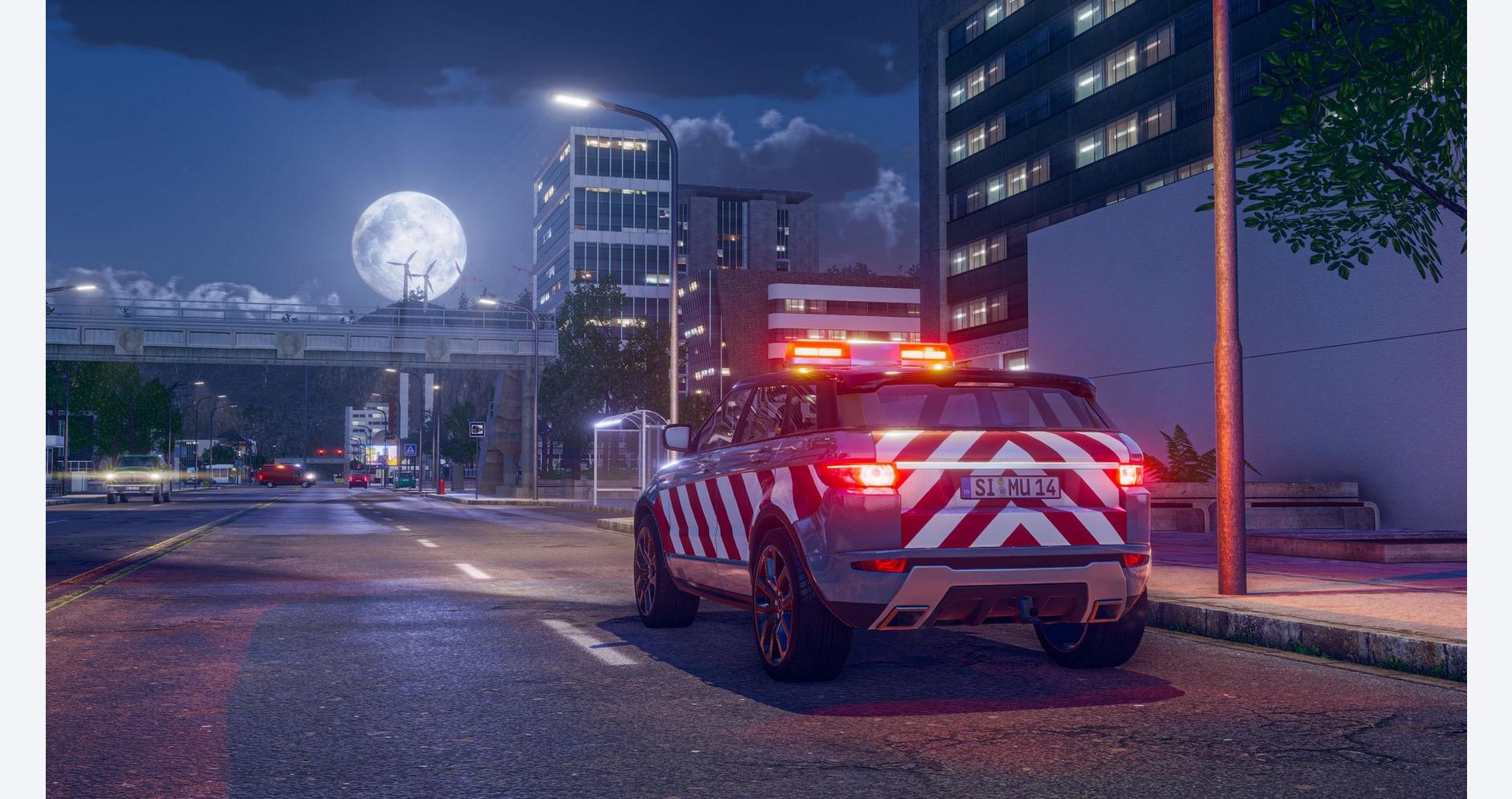 Conduite nocturne en ville