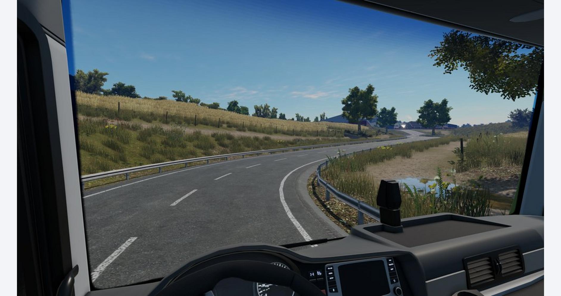 Camion en pleine nature