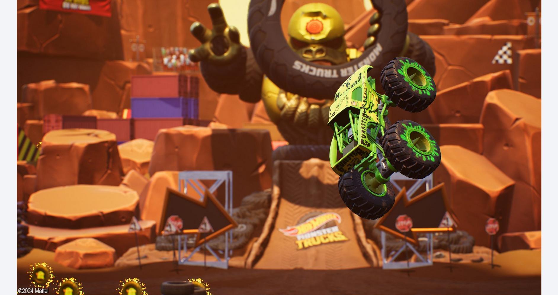 Monster Trucks Hot Wheels dans des arènes mythiques