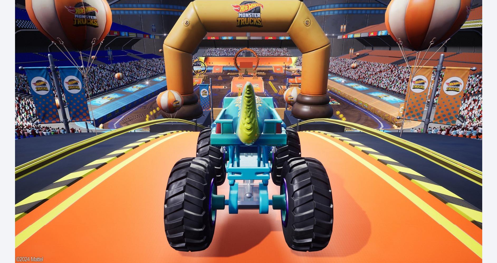 Monster Trucks Hot Wheels dans des arènes captivantes