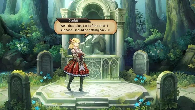 Introduction du personnage : Scarlett