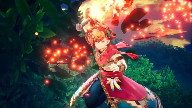 Combat Aérien dans Visions of Mana