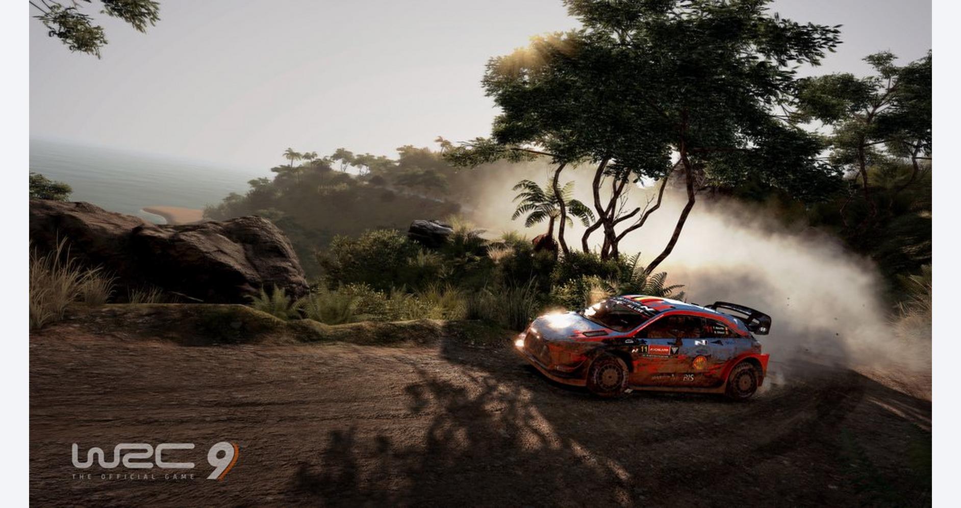 Image de rallye intense