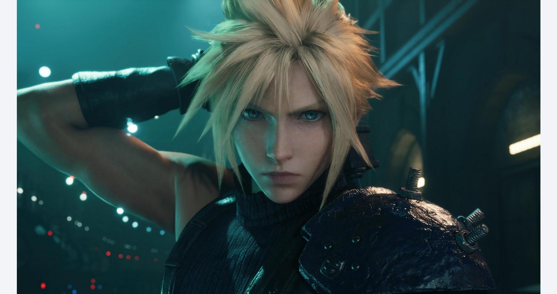 Cloud Strife en quête contre Shinra