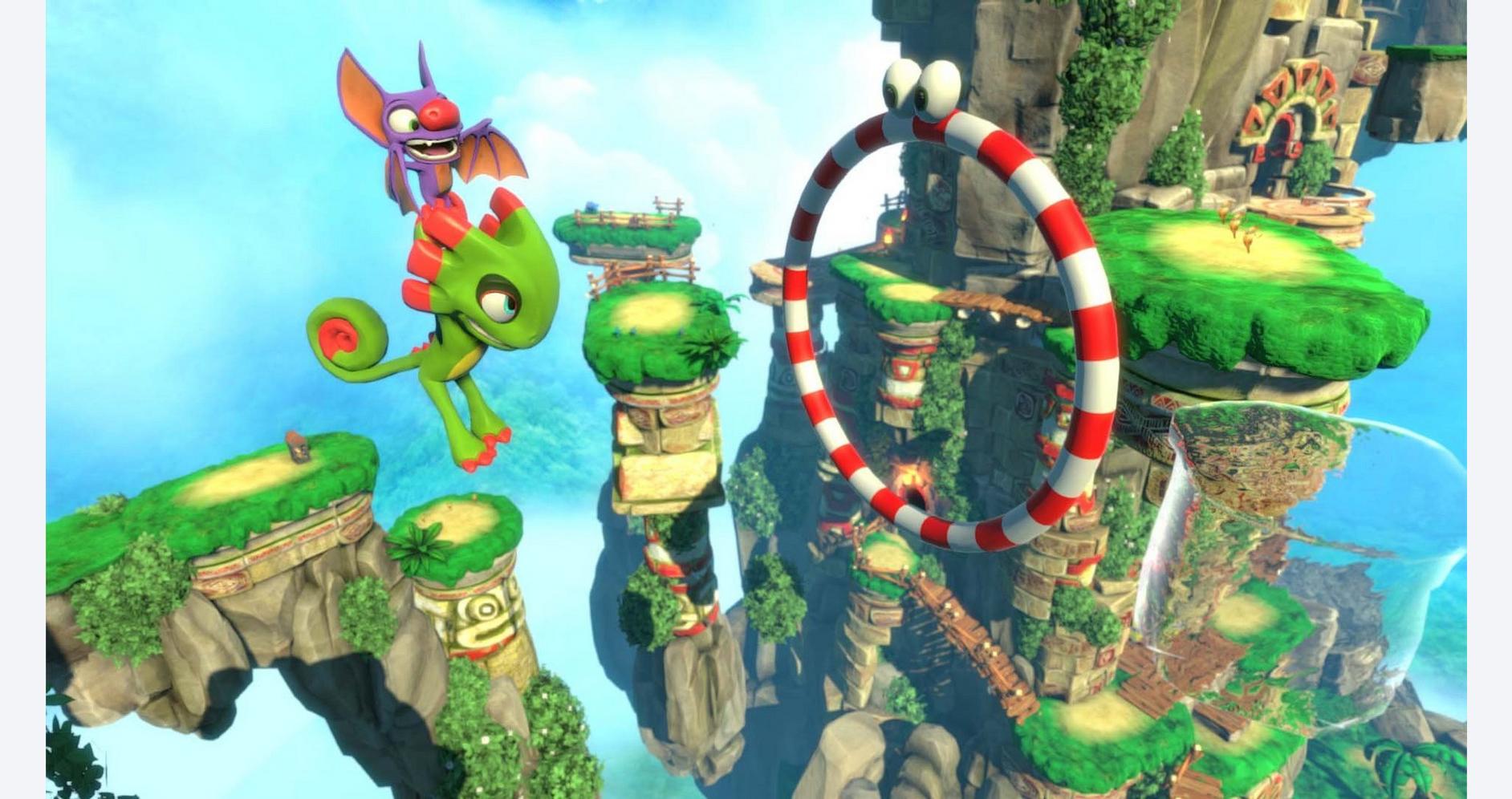 Royaume de défis avec Yooka et Laylee