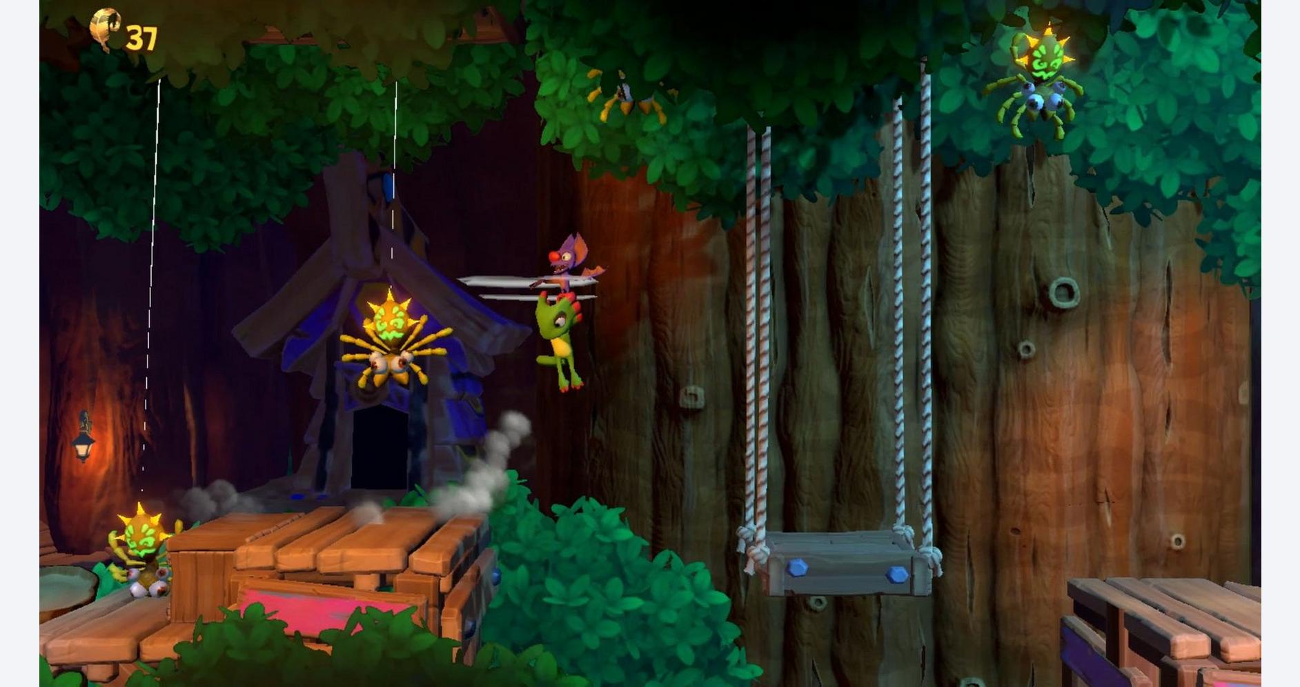 Yooka et Laylee en aventure épique