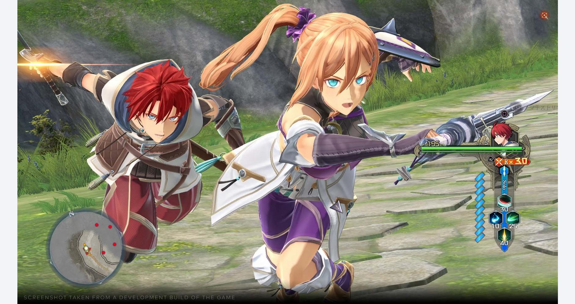Alliance inattendue en action entre Adol et Karja