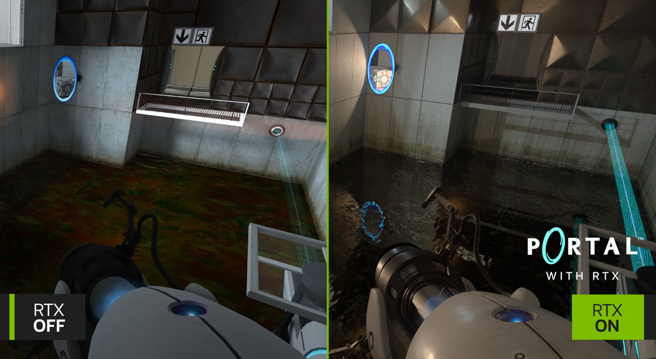 Ray tracing (RT Cores 3e génération) — Les RT Cores de troisième génération des GeForce RTX 40 restituent des mondes virtuels