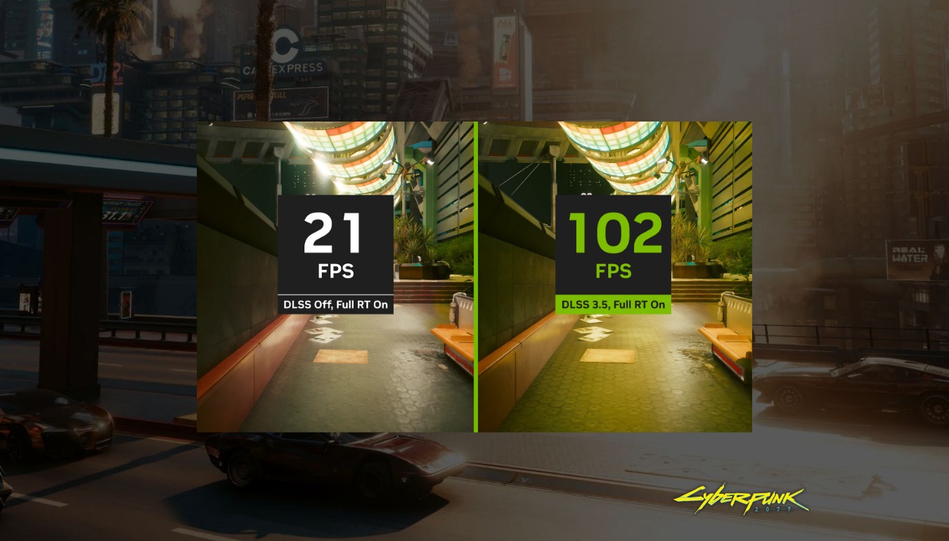 DLSS 3 — DLSS 3 utilise l'IA pour générer des images supplémentaires et améliorer la qualité d'image.