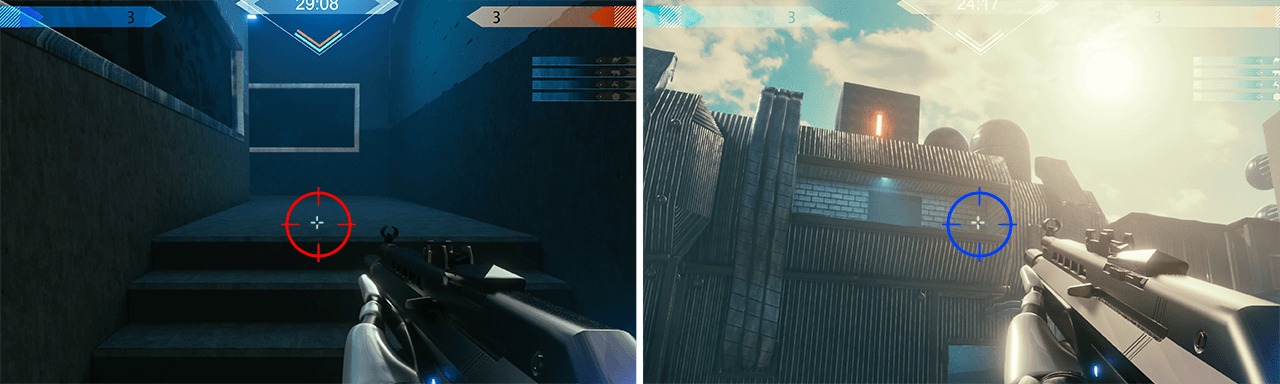 AI Crosshair — Le viseur intelligent qui change de couleur pour rester visible sur le fond de jeu.