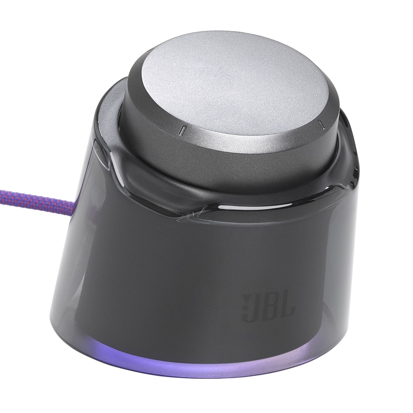 Station de charge — Le port de charge de la station de base du casque.